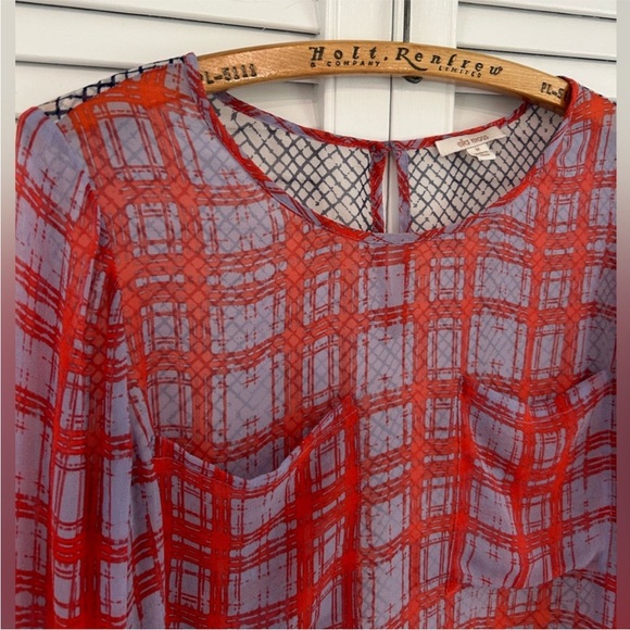 100% Silk Ella Moss Blouse for Anthropologie - Picture 5 of 12